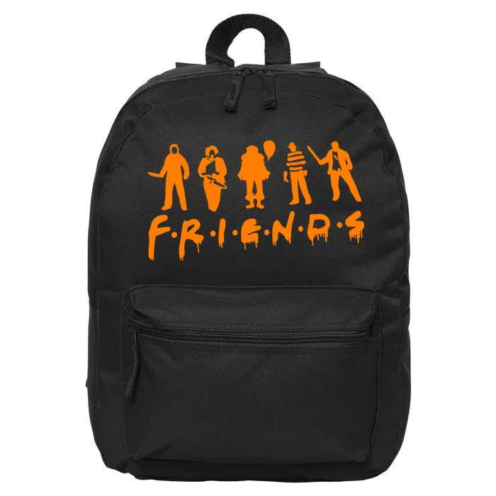 Friends Scary Horror Halloween 16 in Basic Backpack