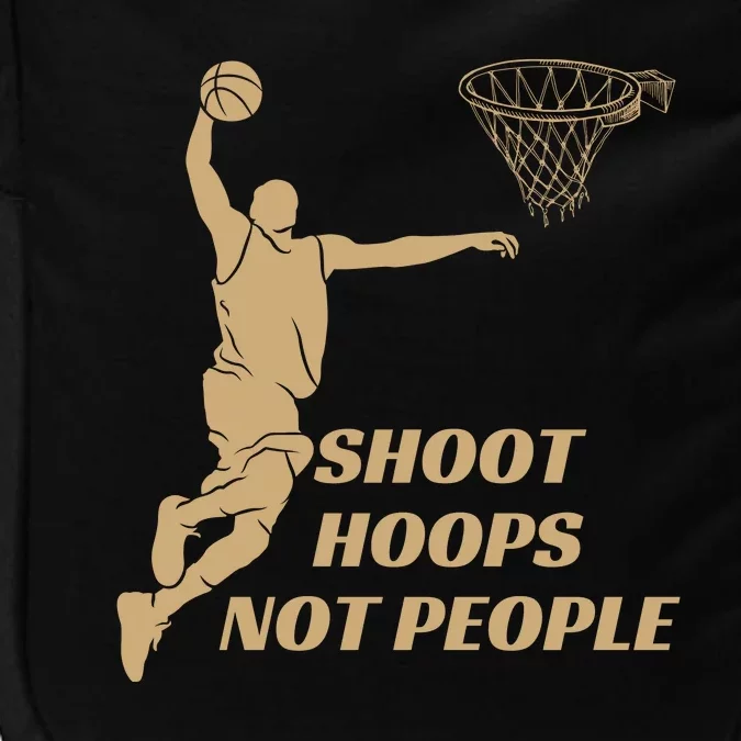 Funny Shoot Hoops Not People Impact Tech Backpack