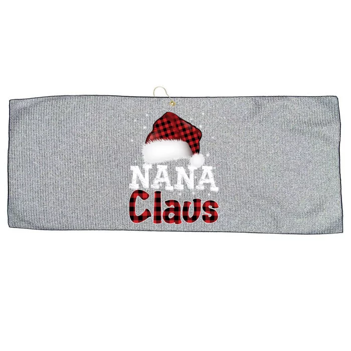 Fun Santa Hat Christmas Costume Family Matching Mama Claus Large Microfiber Waffle Golf Towel