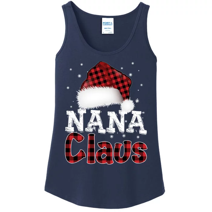 Fun Santa Hat Christmas Costume Family Matching Mama Claus Ladies Essential Tank