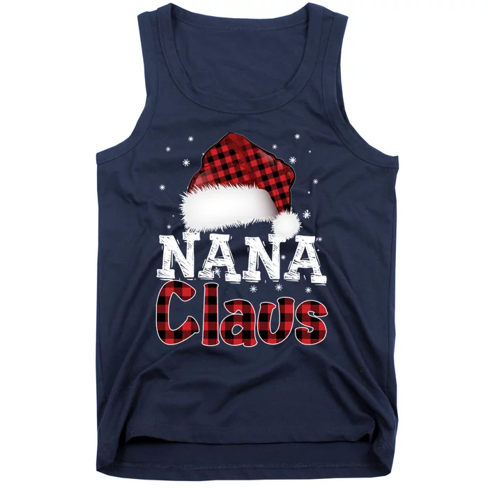 Fun Santa Hat Christmas Costume Family Matching Mama Claus Tank Top