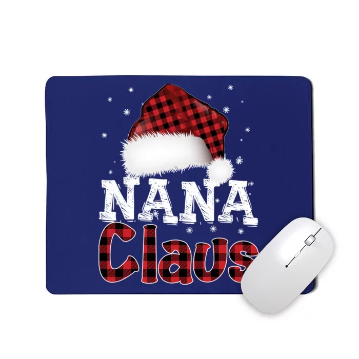 Fun Santa Hat Christmas Costume Family Matching Nana Claus Mousepad