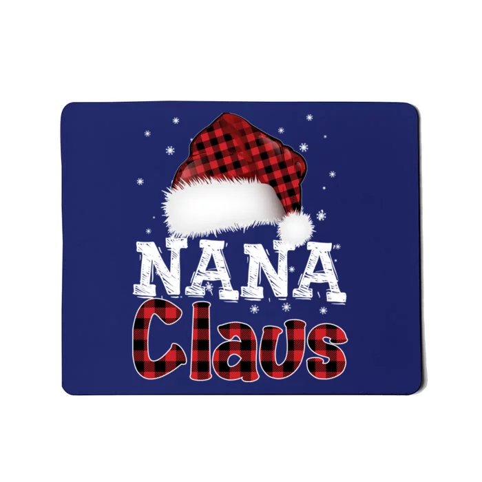 Fun Santa Hat Christmas Costume Family Matching Nana Claus Mousepad