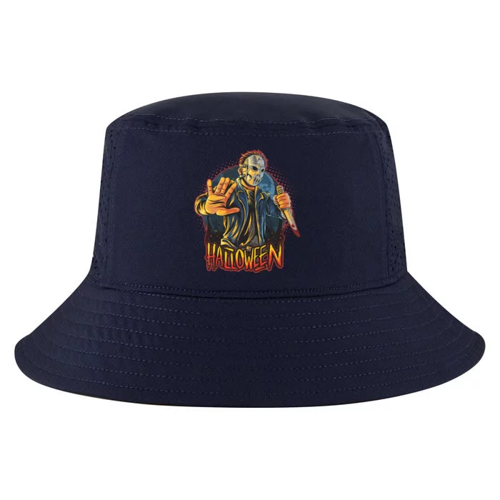 Funny Scary Halloween Jason Cool Comfort Performance Bucket Hat