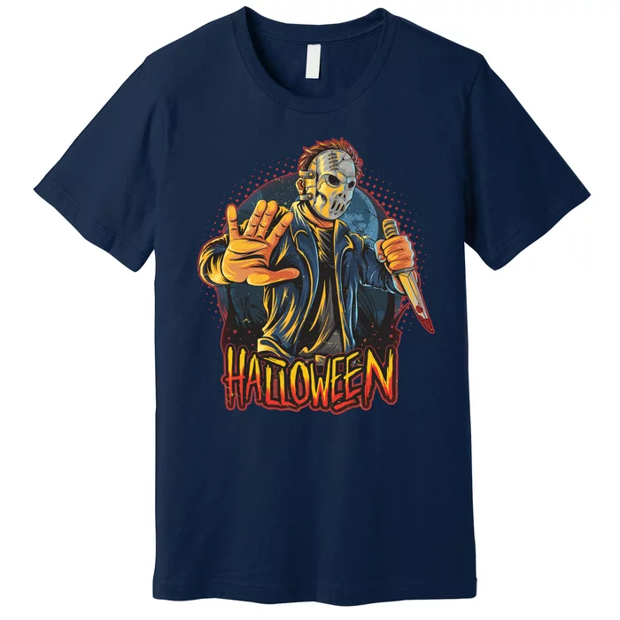 Funny Scary Halloween Jason Premium T-Shirt