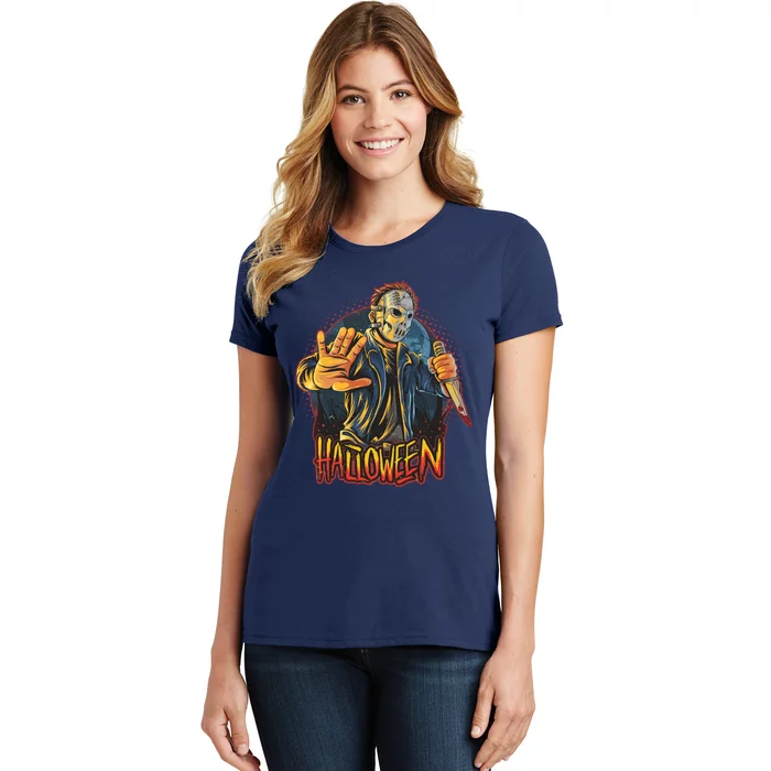 Funny Scary Halloween Jason Women's T-Shirt