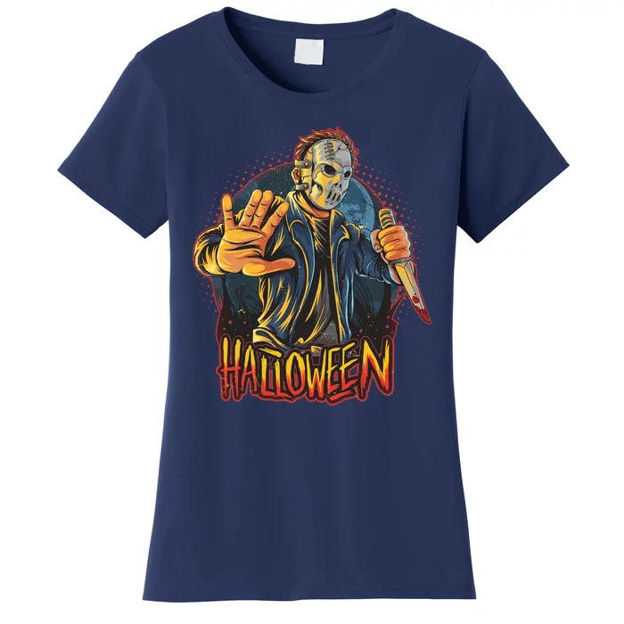 Funny Scary Halloween Jason Women's T-Shirt