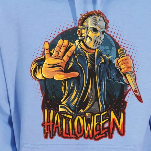 Funny Scary Halloween Jason Unisex Surf Hoodie