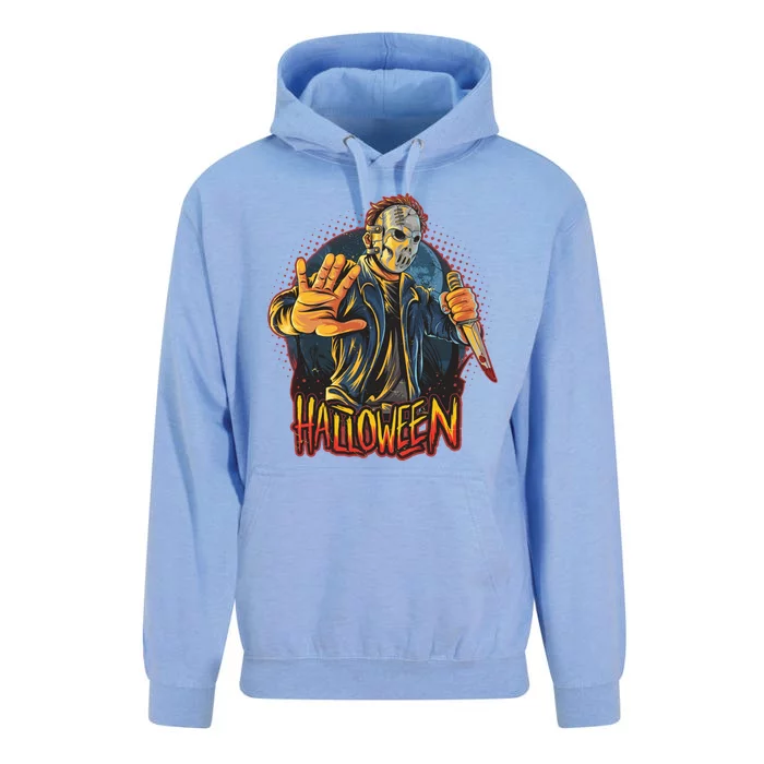 Funny Scary Halloween Jason Unisex Surf Hoodie