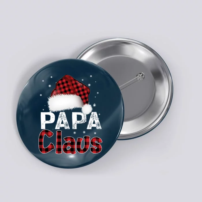 Fun Santa Hat Christmas Costume Family Matching Papa Claus Button