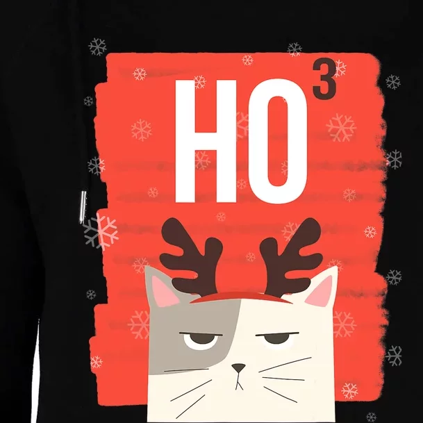 Funny Sarcastic Ho3 Ho Ho Ho Christmas Womens Funnel Neck Pullover Hood