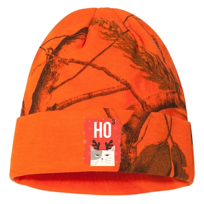 Funny Sarcastic Ho3 Ho Ho Ho Christmas Kati - 12in Camo Beanie