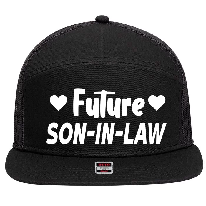 Future Son In Law 7 Panel Mesh Trucker Snapback Hat