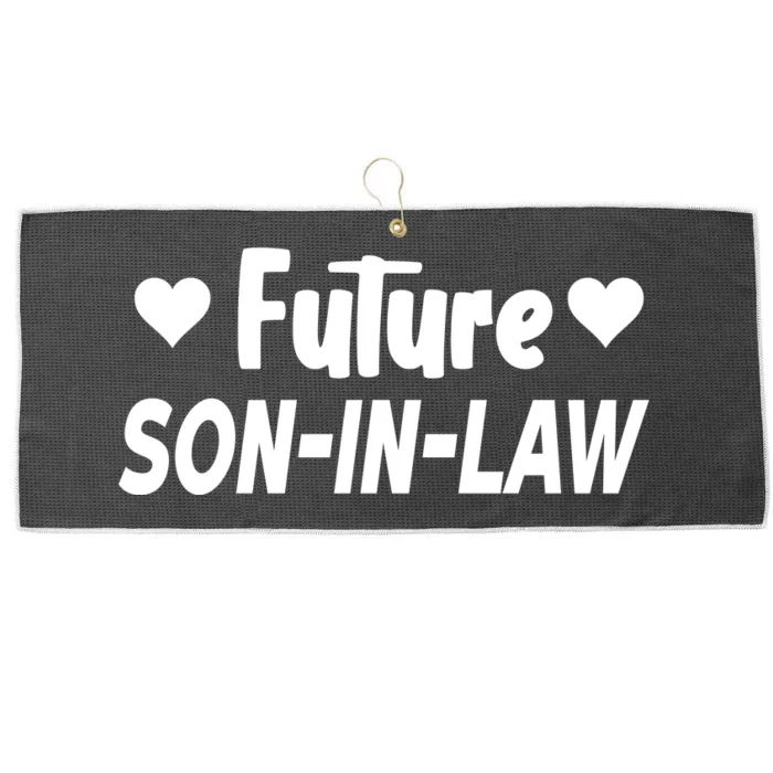 Future Son In Law Large Microfiber Waffle Golf Towel