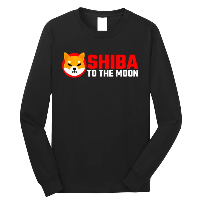 Funny Shiba Inu Token Dogecoin Killer Crypto Hodler Long Sleeve Shirt