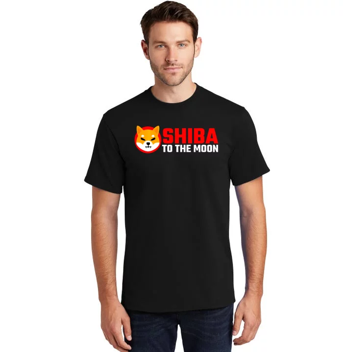 Funny Shiba Inu Token Dogecoin Killer Crypto Hodler Tall T-Shirt