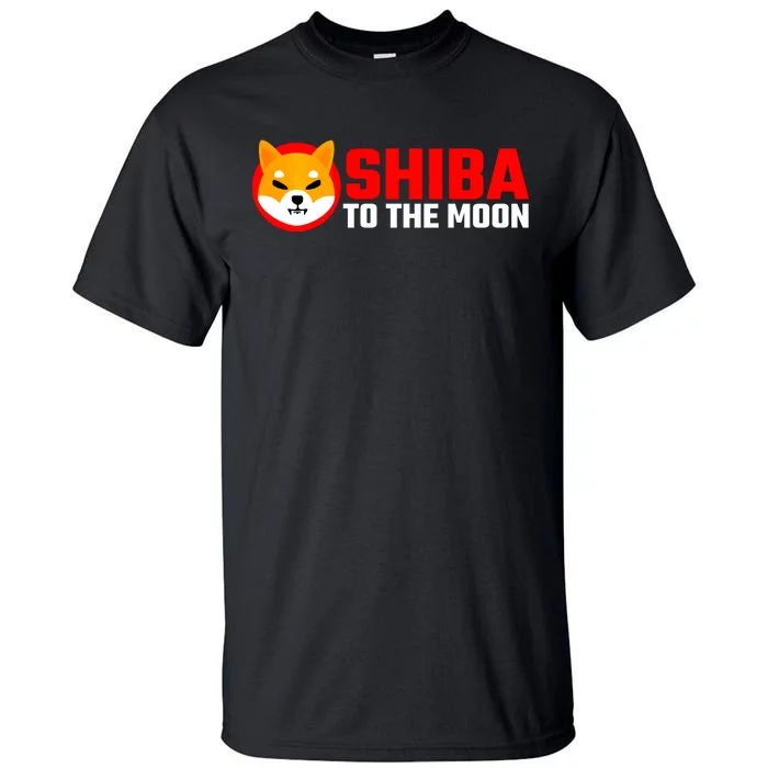 Funny Shiba Inu Token Dogecoin Killer Crypto Hodler Tall T-Shirt