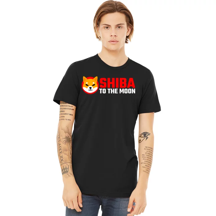 Funny Shiba Inu Token Dogecoin Killer Crypto Hodler Premium T-Shirt