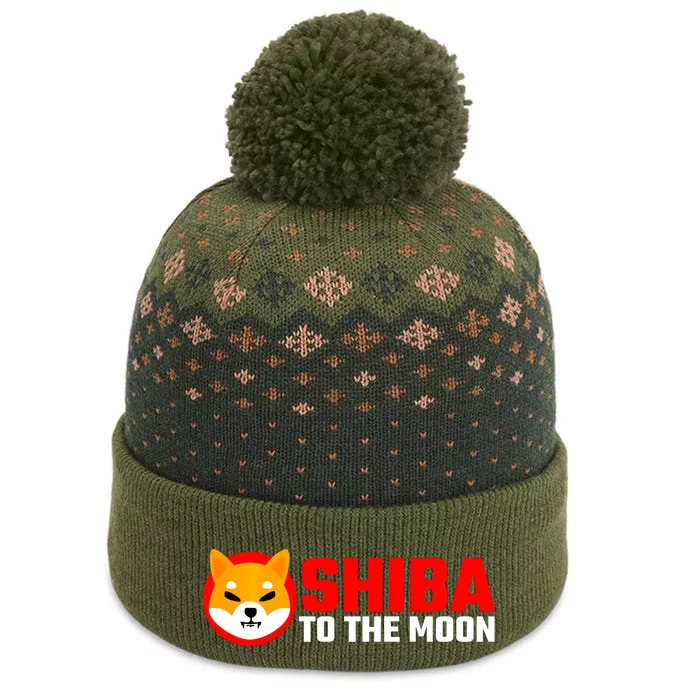 Funny Shiba Inu Token Dogecoin Killer Crypto Hodler The Baniff Cuffed Pom Beanie