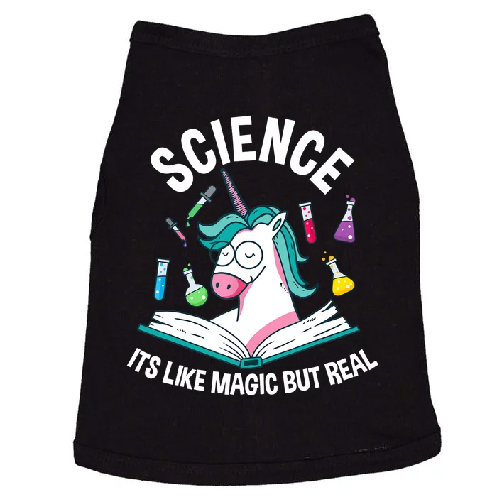 Funny Science Is Like Magic But Real Unicorn Funny Science Doggie Tank