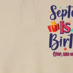 Funny September Is My Birthday Yep The Whole Month Softstyle Adult Sport Polo