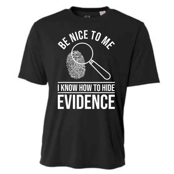 Forensic Science Investigator Gift Forensic Scientist Gift Cooling Performance Crew T-Shirt