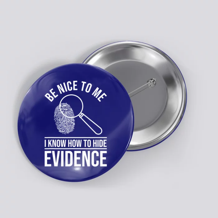 Forensic Science Investigator Gift Forensic Scientist Gift Button