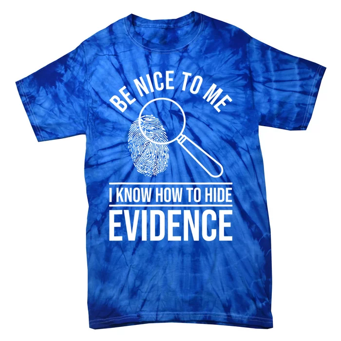 Forensic Science Investigator Gift Forensic Scientist Gift Tie-Dye T-Shirt