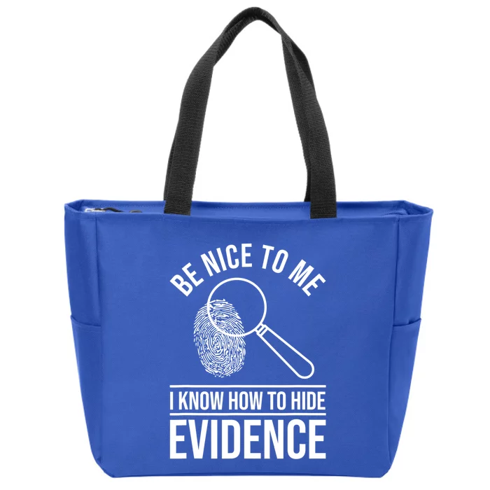 Forensic Science Investigator Gift Forensic Scientist Gift Zip Tote Bag