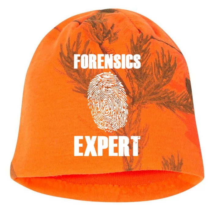 Forensic Science Investigator Funny Gift Scientist Forensics Expert Funny Gift Kati - Camo Knit Beanie