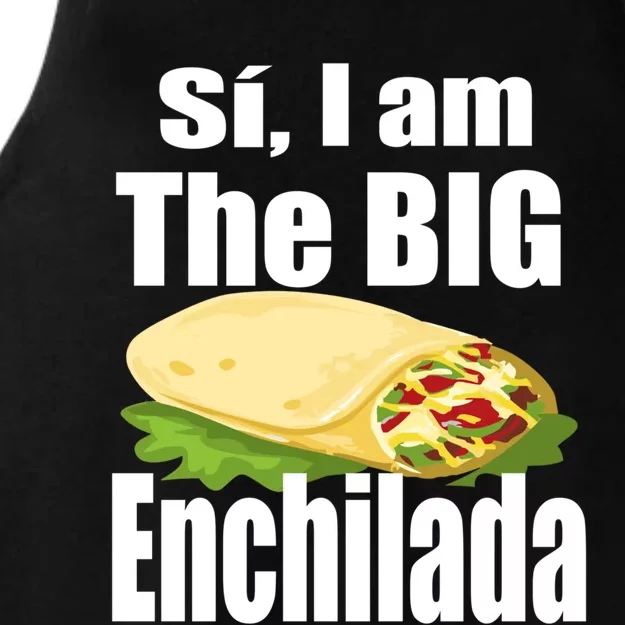 Funny Si I Am The Big Enchilada Boss Gift Meaningful Gift Funny Gift Ladies Tri-Blend Wicking Tank