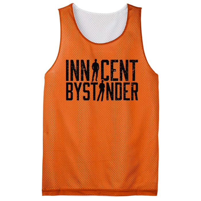 Funny Sarcasm Innocent Bystander Innocent Humor Mesh Reversible Basketball Jersey Tank