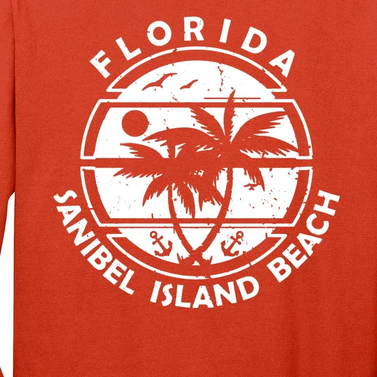 Florida Sanibel Island Beach Tall Long Sleeve T-Shirt