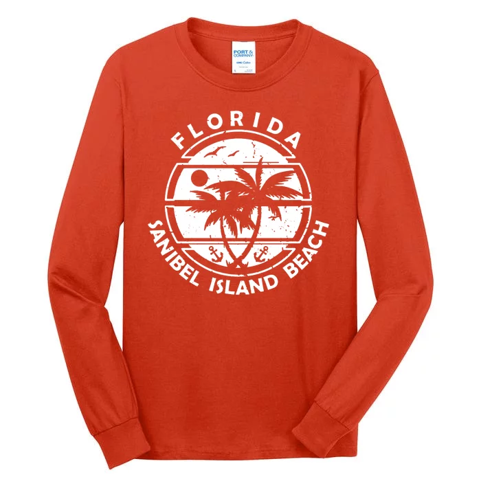 Florida Sanibel Island Beach Tall Long Sleeve T-Shirt