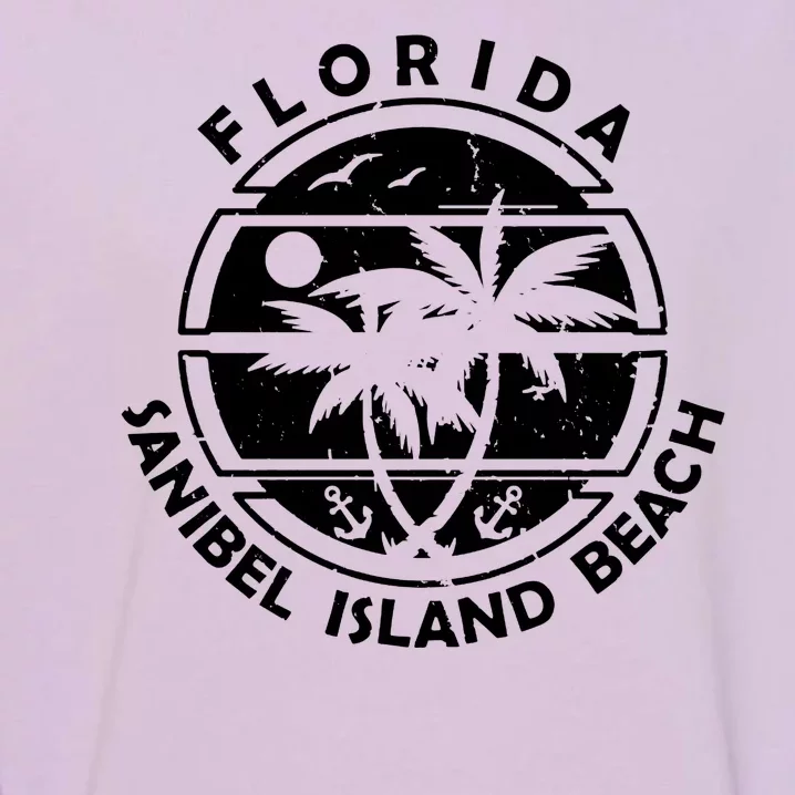 Florida Sanibel Island Beach Garment-Dyed Sweatshirt