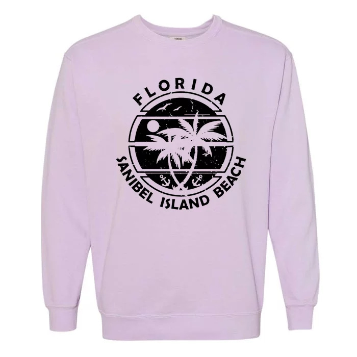 Florida Sanibel Island Beach Garment-Dyed Sweatshirt