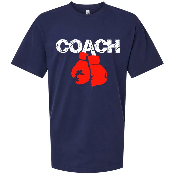 Funny Sport Instructor and Player Gift Funny Boxing Coach Sueded Cloud Jersey T-Shirt