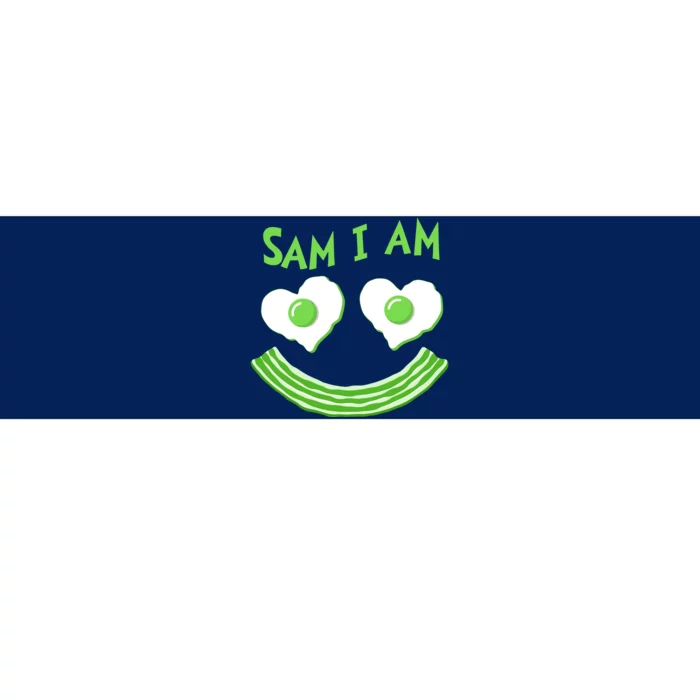 Funny Sam I Am Reading Fan Book Lover Bumper Sticker