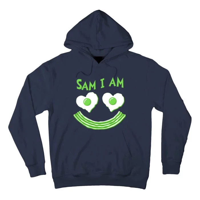 Funny Sam I Am Reading Fan Book Lover Tall Hoodie