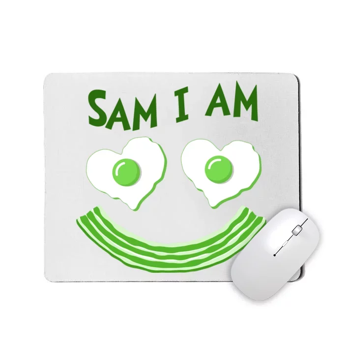 Funny Sam I Am Reading Fan Book Lover Mousepad