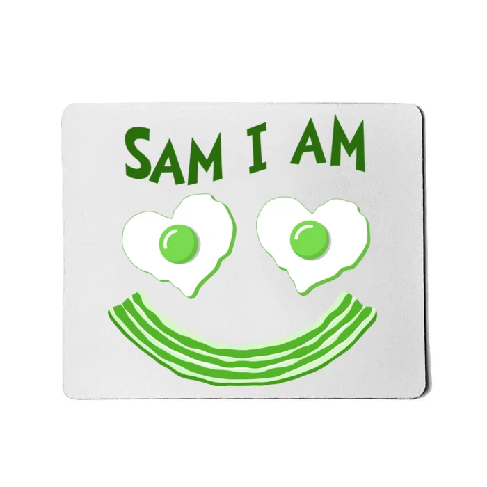 Funny Sam I Am Reading Fan Book Lover Mousepad