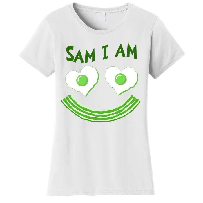 Funny Sam I Am Reading Fan Book Lover Women's T-Shirt