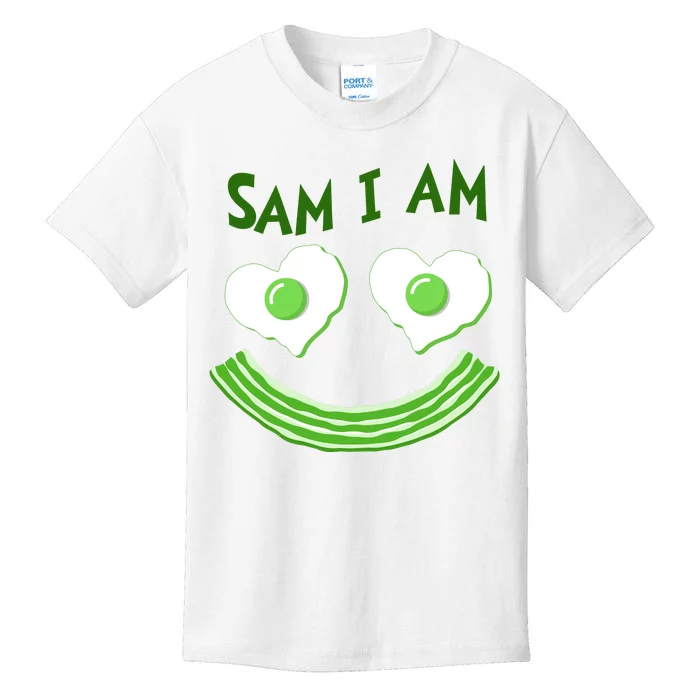 Funny Sam I Am Reading Fan Book Lover Kids T-Shirt