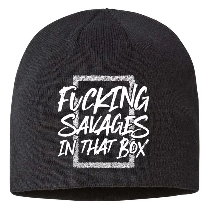 Fucking Savages In The Box 8 1/2in Sustainable Knit Beanie