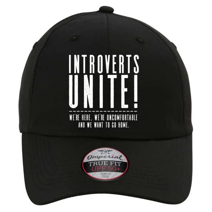 Funny Sarcastic Introvert Introverts Unite! The Original Performance Cap