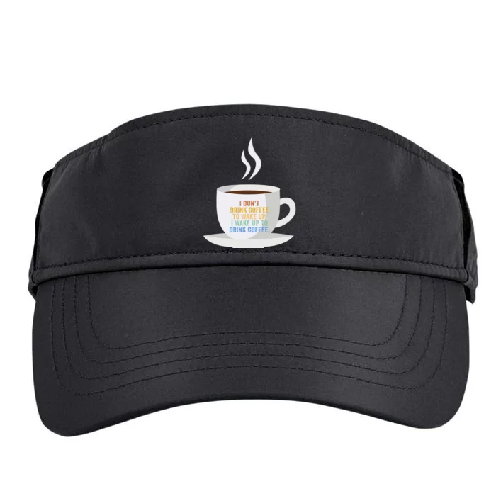 Funny Sarcastic Ideas For Drink Coffee Gift Adult Drive Performance Visor