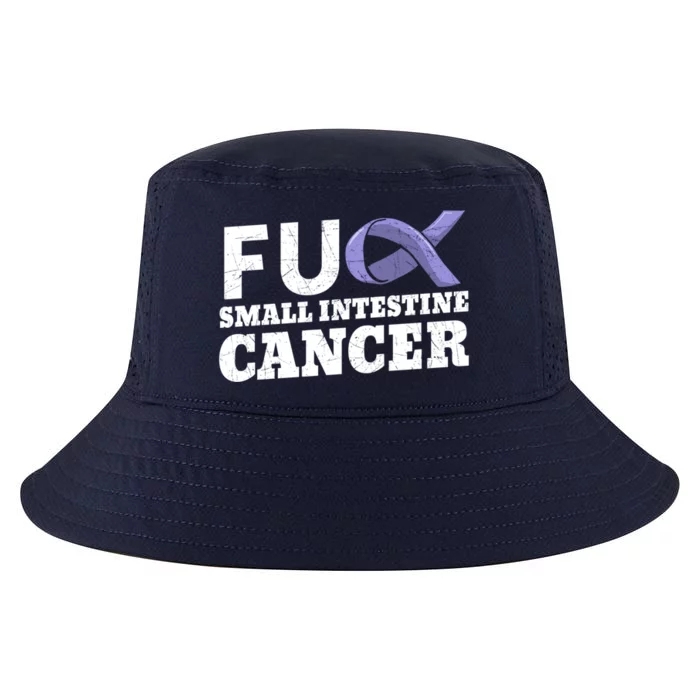 Fuck Small Intestine Cancer Bowel Cancer Awareness Duodenal Cute Gift Cool Comfort Performance Bucket Hat