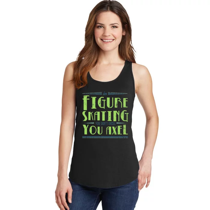 Figure Skater Ice Skates  Ice Rink Figure Skating Ladies Essential Tank