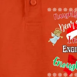 Funny Santa IM An Engineer Enough Said Xmas Christmas Funny Gift Cute Gift Dry Zone Grid Performance Polo