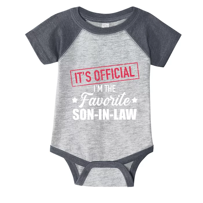 Favorite Son In Law From Mother In Law Or Father In Law Infant Baby Jersey Bodysuit